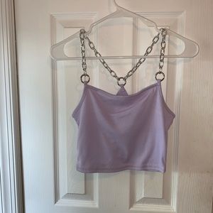 Chain crop top